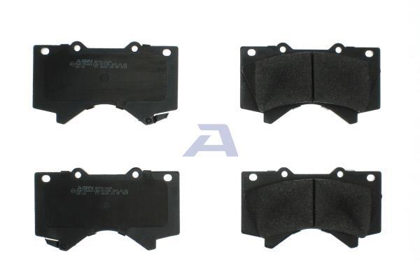 Jeu de 4 plaquettes de frein AISIN ref. BPTO-1024
